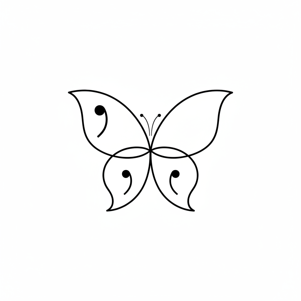 Semicolon Tattoo preview