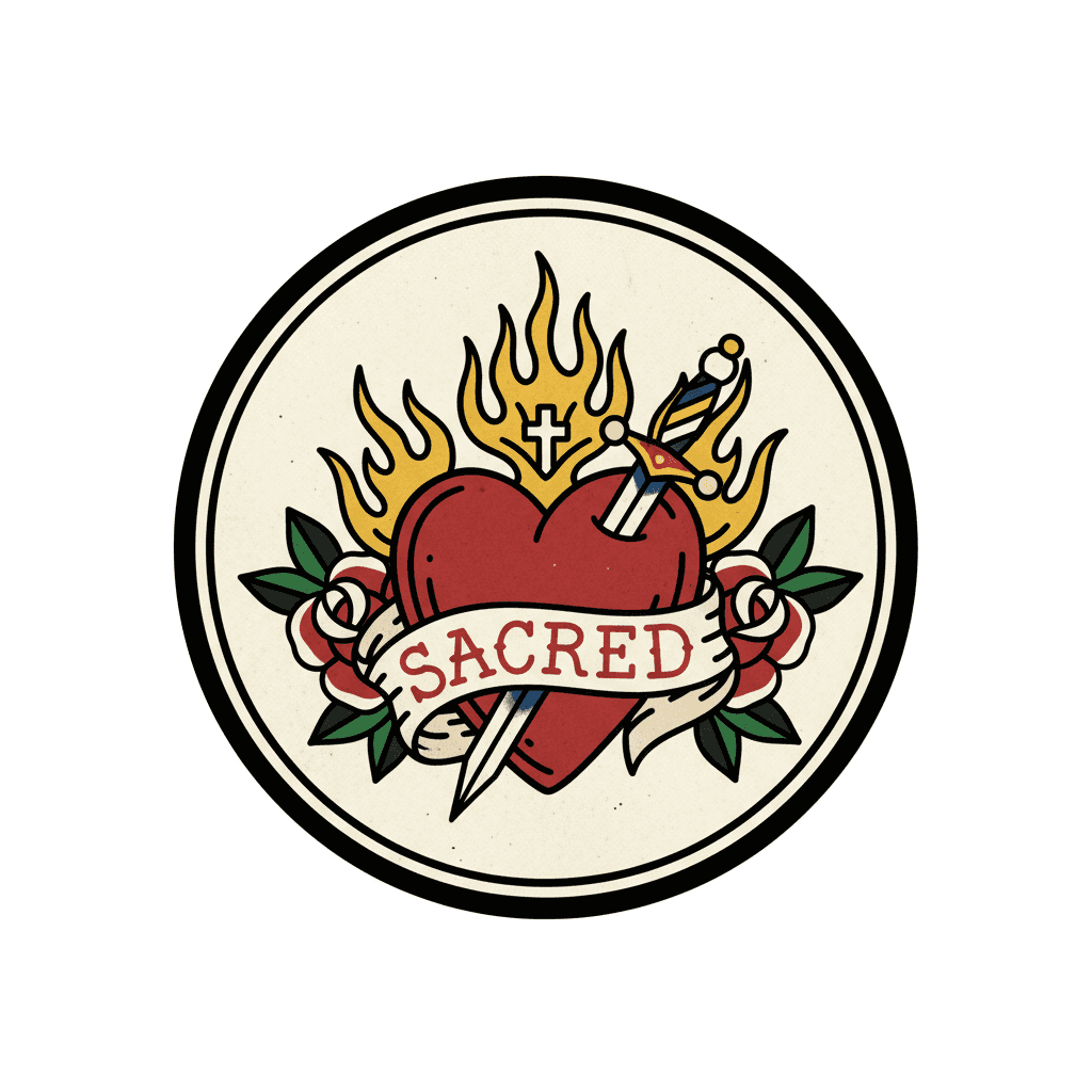 Cross tattoo design 3