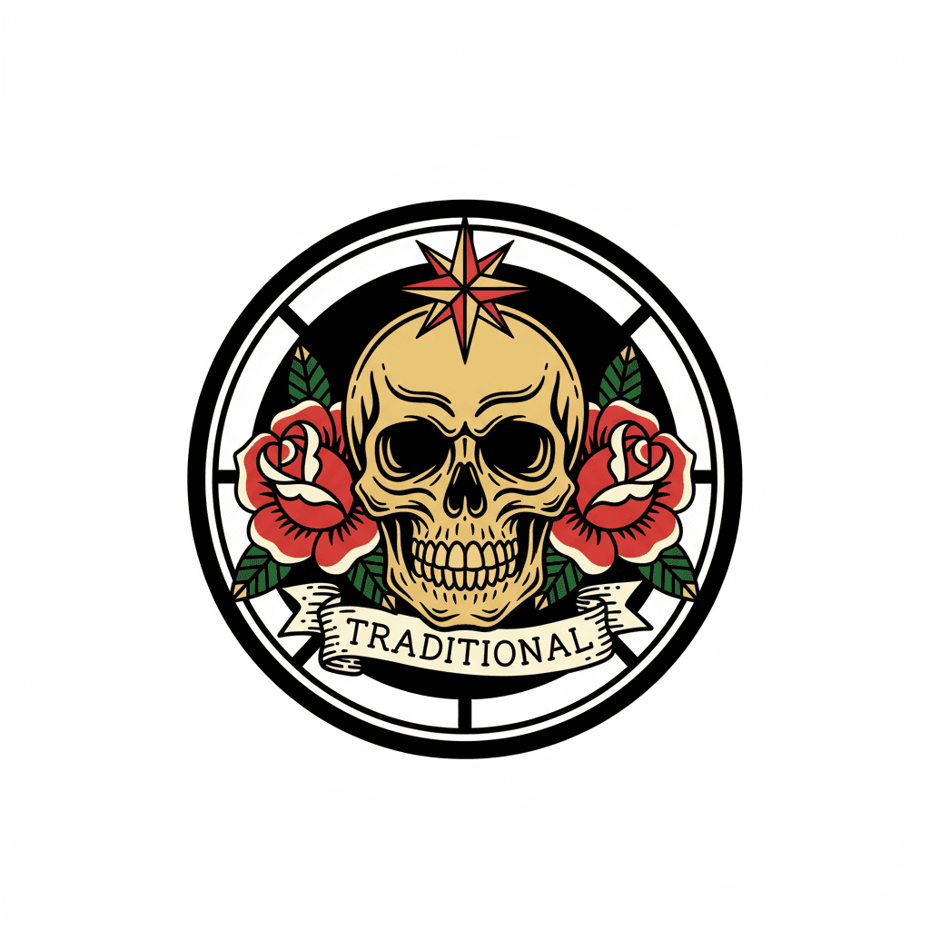 Rose tattoo design 7