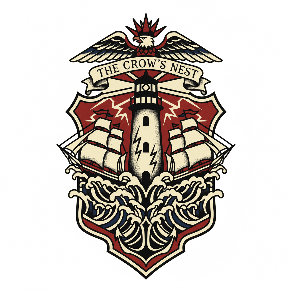 American Traditional tattoo flash design 99