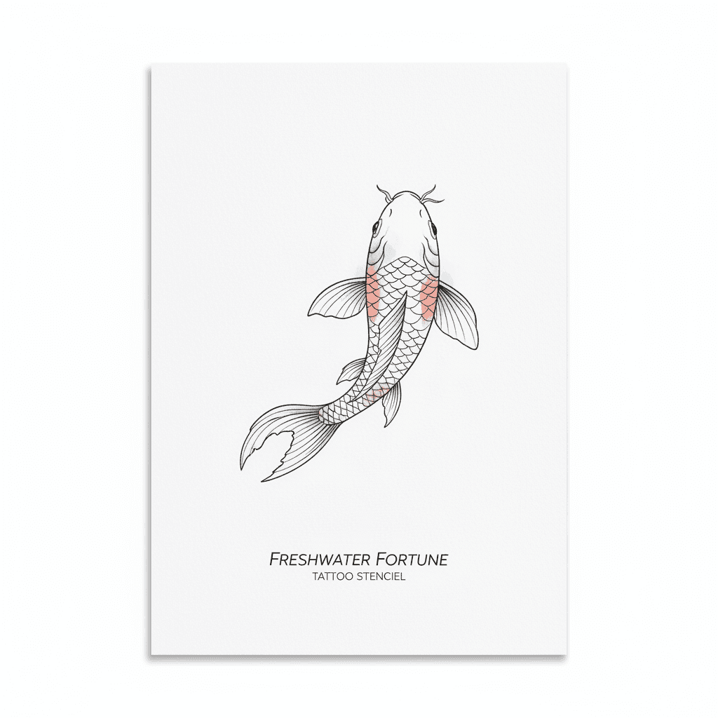 Fine Line tattoo flash design 89