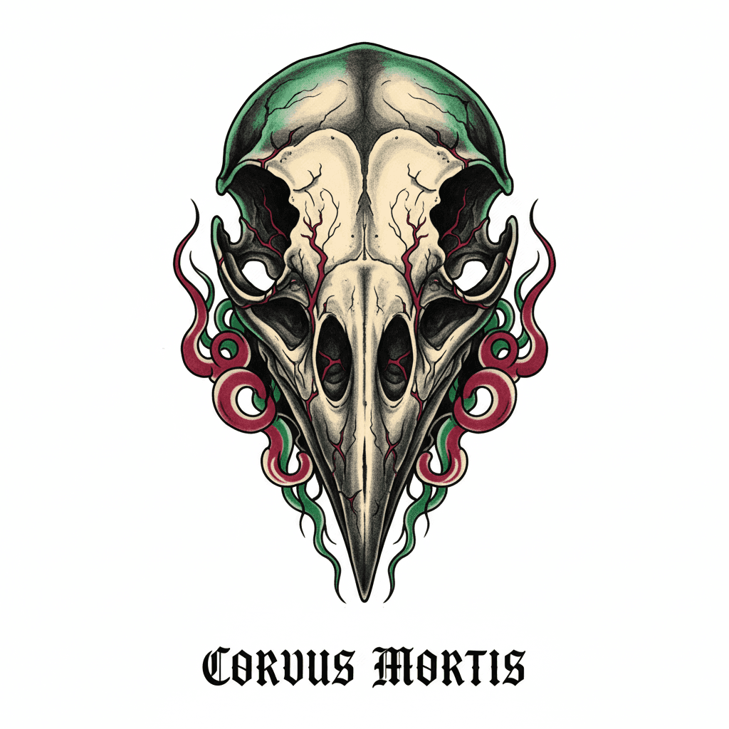 Realism tattoo flash design 54