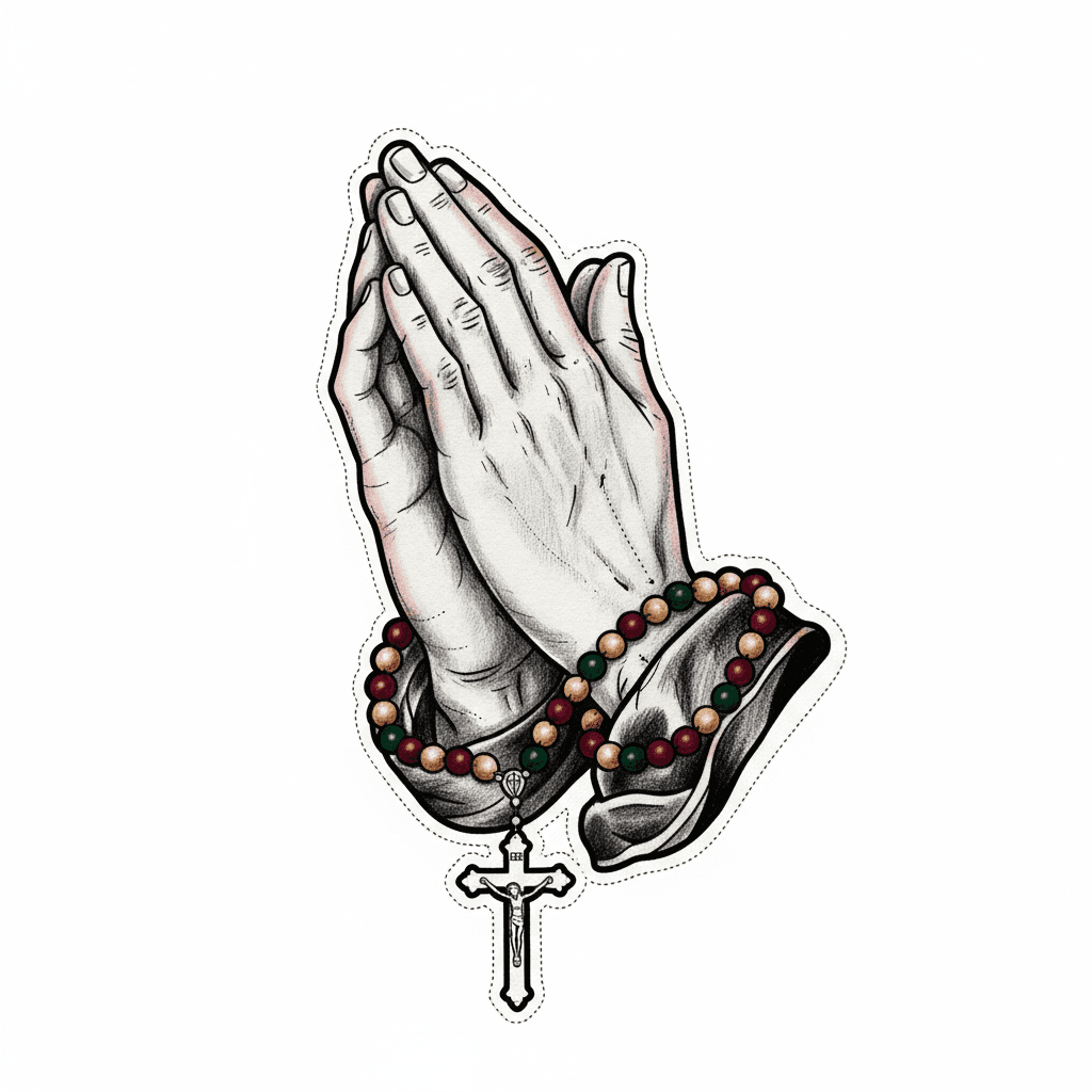 Realism tattoo flash design 78