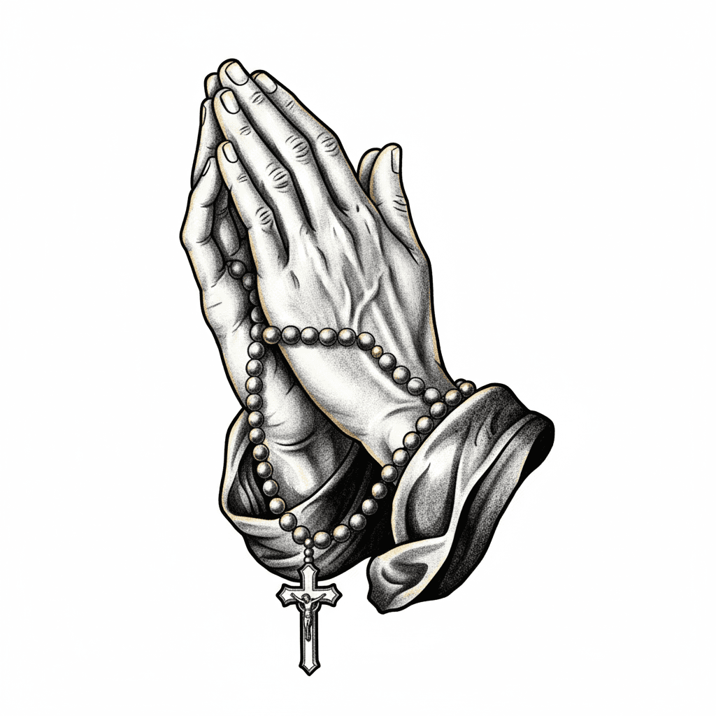 Realism tattoo flash design 79